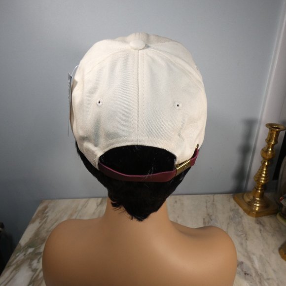 Fashionable Kangol Adjustable Cotton Baseball-style Cap Hat Ivory